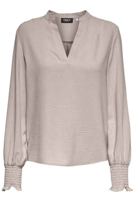 Only onlmette v-neck ls smock top noos w